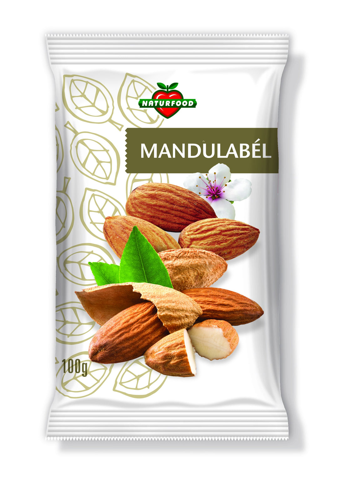Naturfood mandľové jadrá 100 g - 39302
