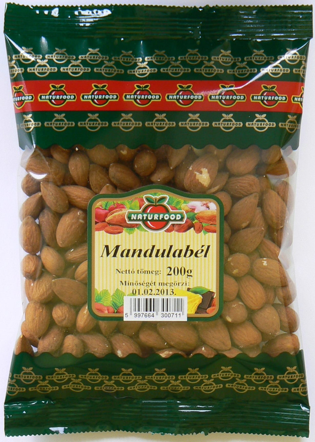 Naturfood mandľové jadrá 200 g - 39305