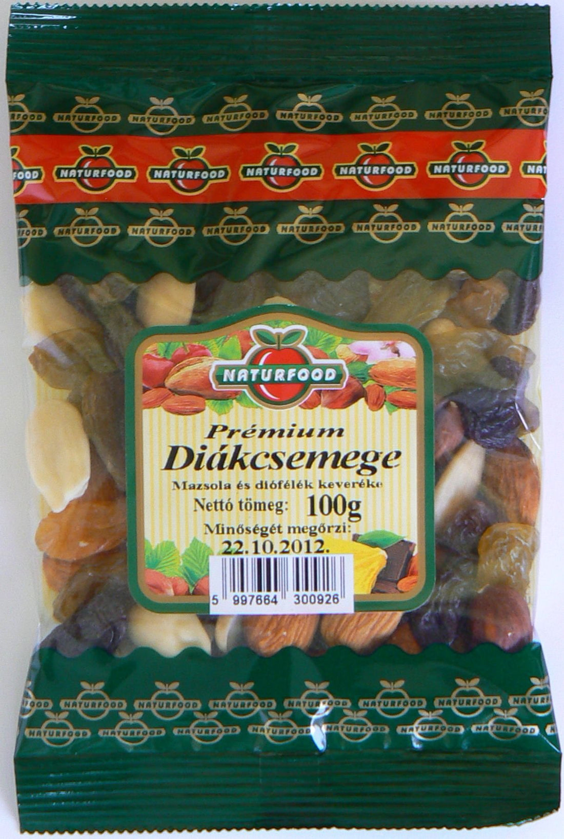 Naturfood prémiová študentská zmes 100 g - 39303