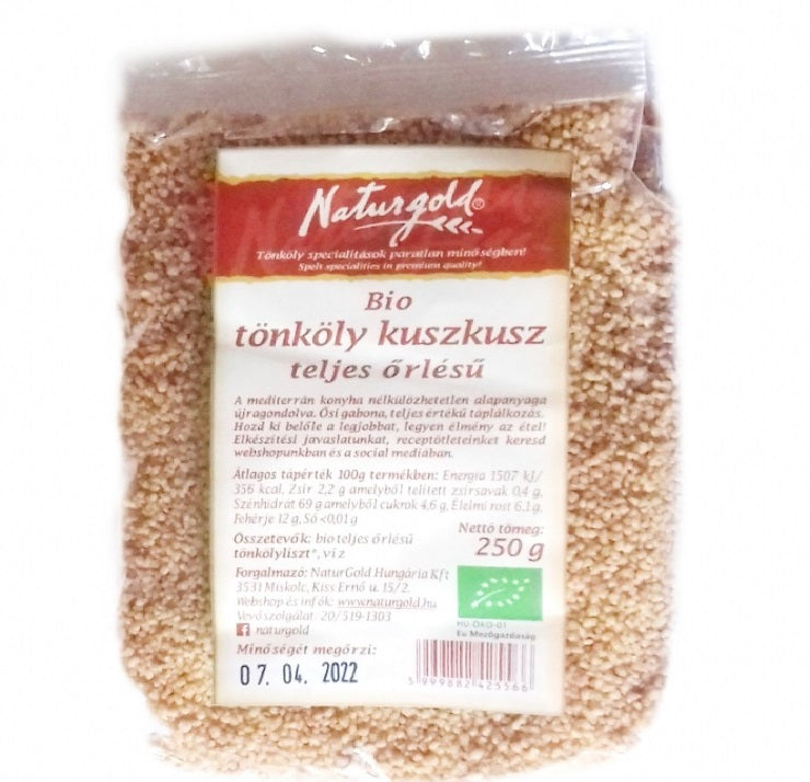 Naturgold bio kuskovaný kuskus 250 g