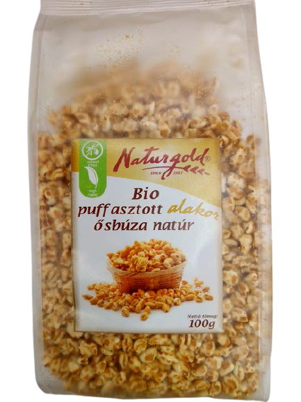 Naturgold bio nafúknutá bázeň hrachová 100 g