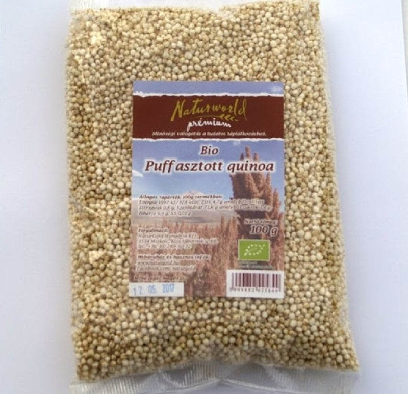 Naturgold bio nafukovaná quinoa natúrna 100 g