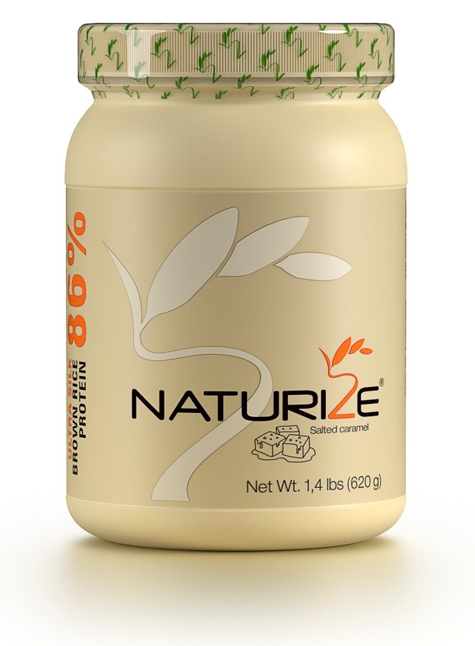 Naturize ultra silk 2.0 proteín z hnedej ryže 86% slaný karamel 620 g - 90164