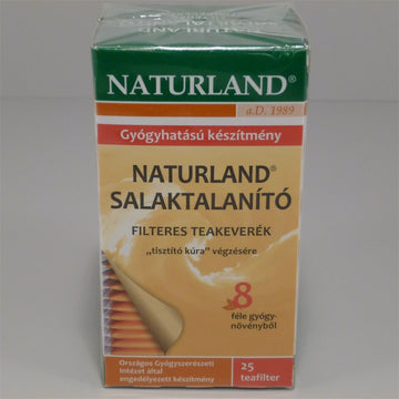 Naturland detoxikačný čaj 25x1g 25 g - 19150