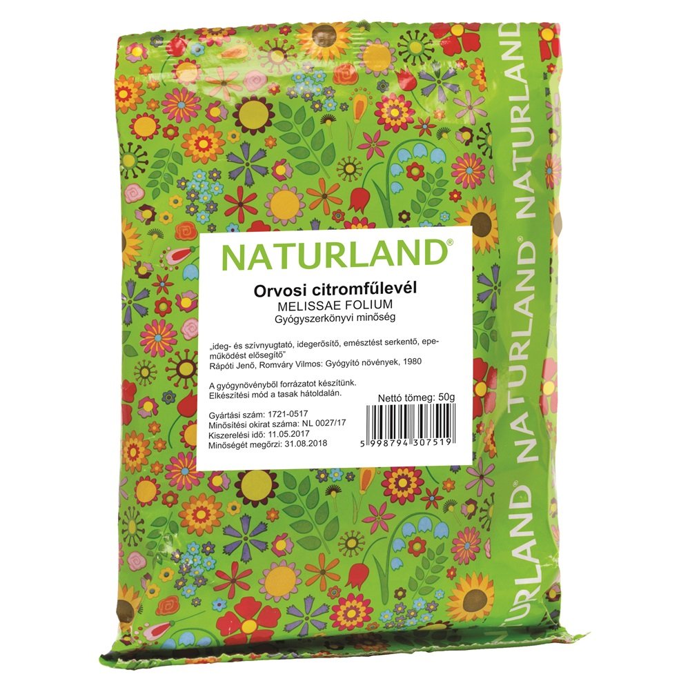 Naturland lekársky čaj z citrónovej trávy 50 g - 54568