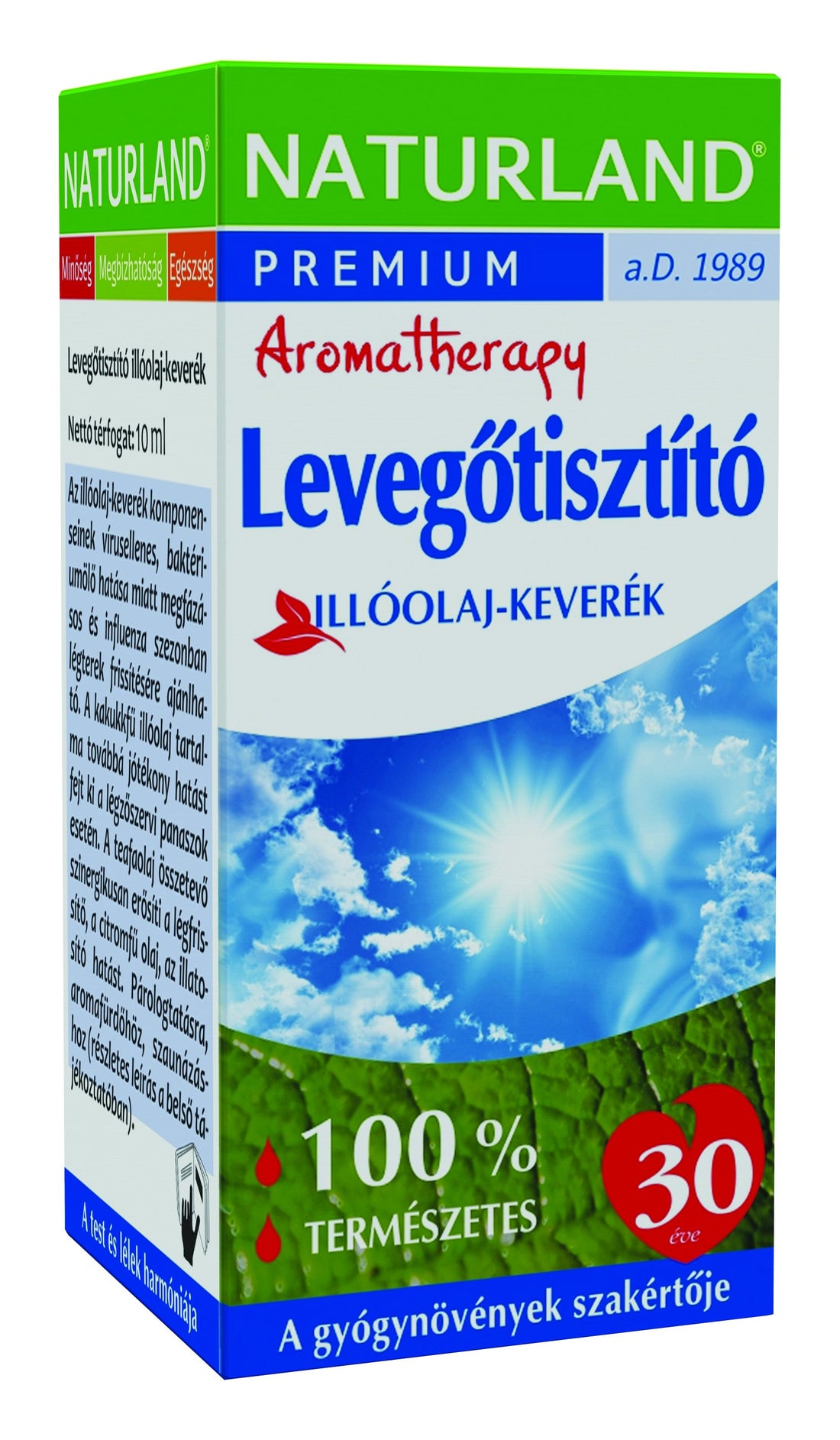 Naturland zmes esenciálnych olejov na čistenie vzduchu 10 ml - 81540