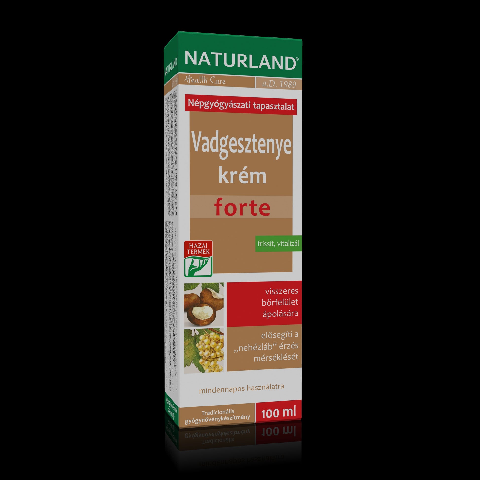 Naturland gaštanový krém forte 100 ml - 28781