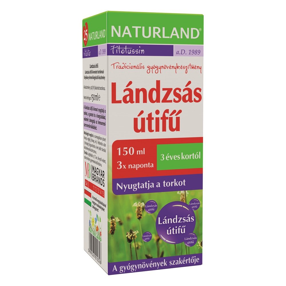 Naturland výťažok zo Skorocelu sirup  150 ml - 50794