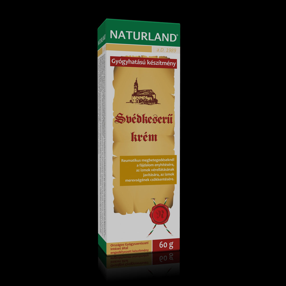 Naturland Švédsky horký  krém   60 g - 16954
