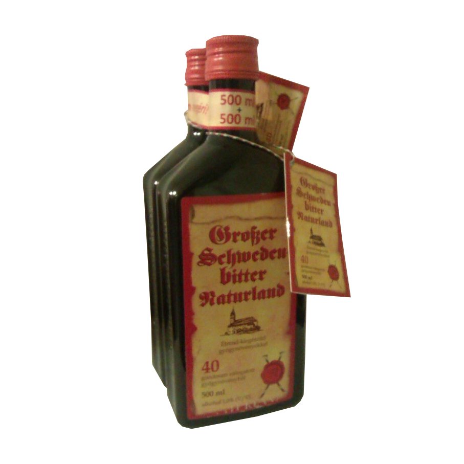 Naturland Švédske kvapky 40 bylín 1% 500 500ml 1000 ml - 28751
