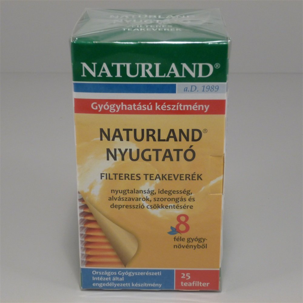 Naturland upokojujúci čaj 25x1,5g 38 g - 19147