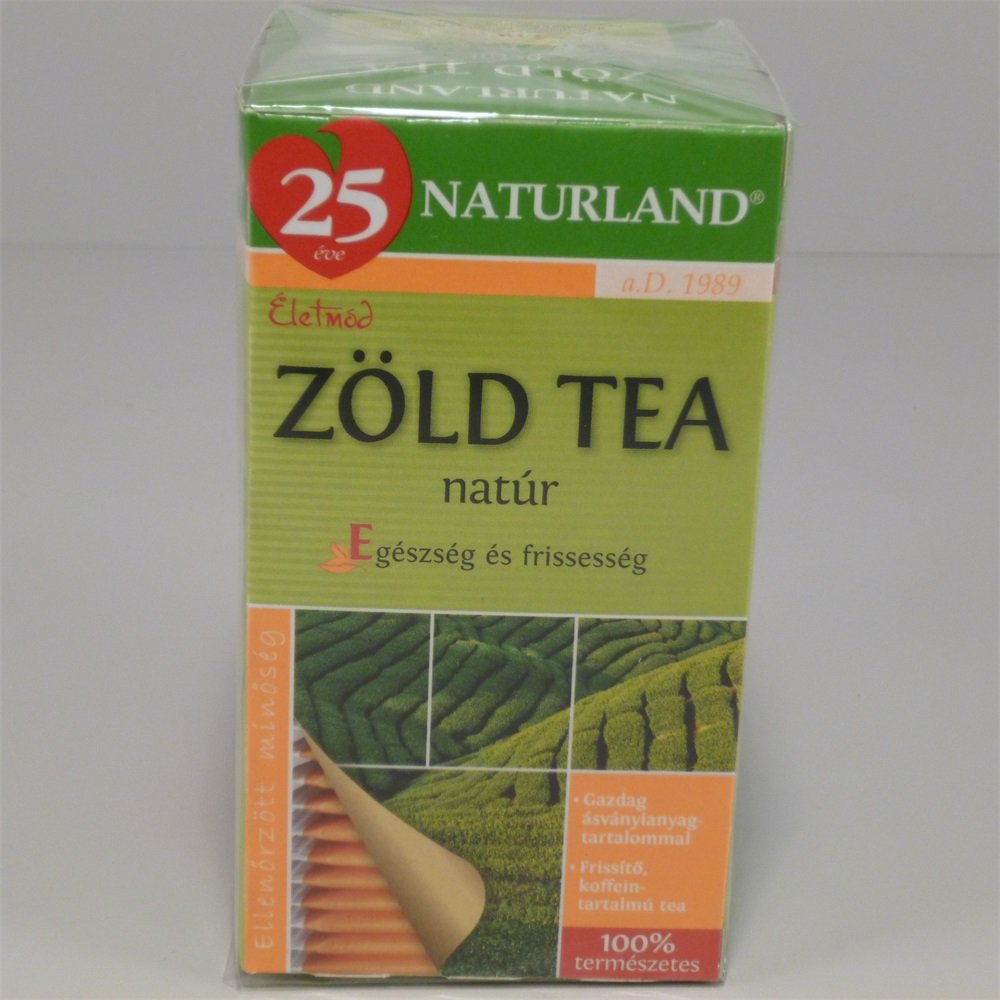 Naturland zelený čaj 20x1,5g 30 g - 19153