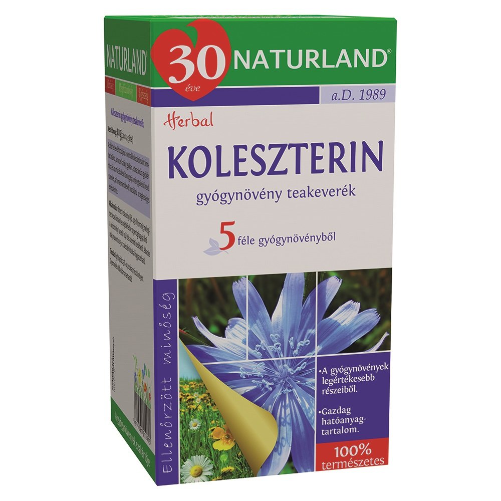 Naturland cholesterolová čajová zmes 40 g - 55852