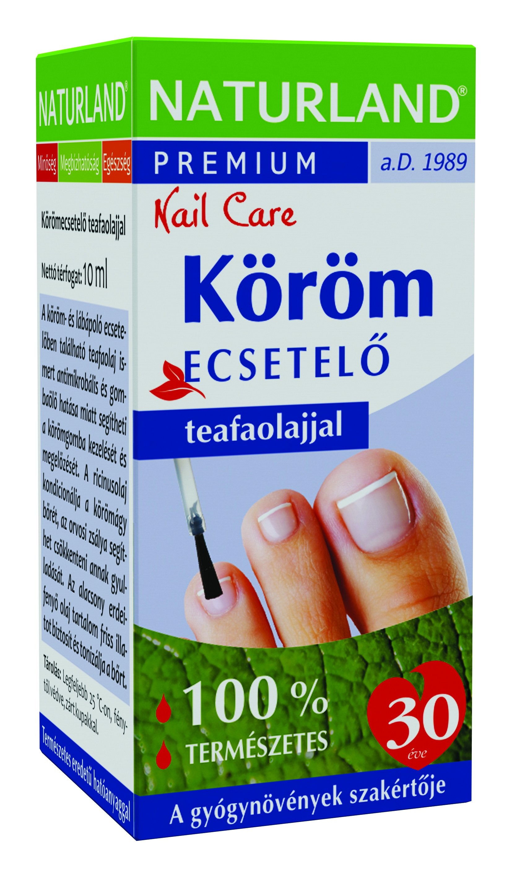 Naturland olejček proti plesniam a hubám na  nechtoch s čajovníkovým olejom 10 ml - 82479