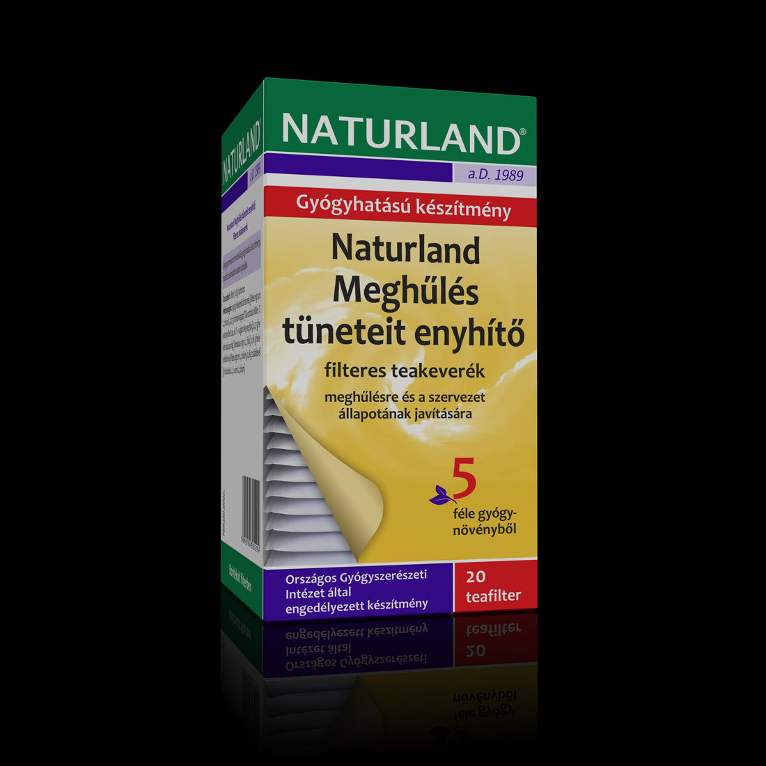 Naturland čajová zmes na upokojenie prechladnutia 20x1,8g 36 g - 94121