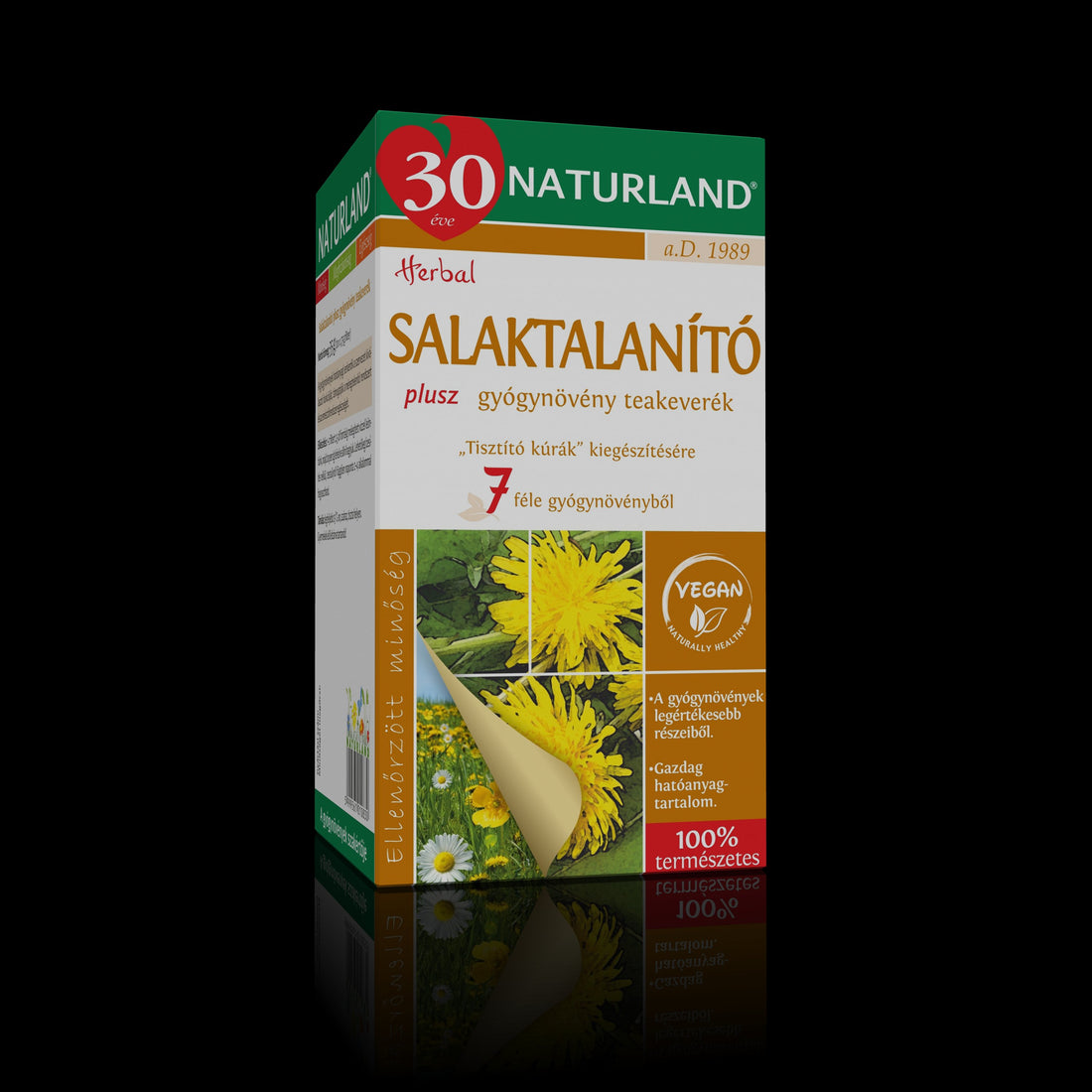 Naturland detox plus čajový filter 20x1,75g 35 g - 94122