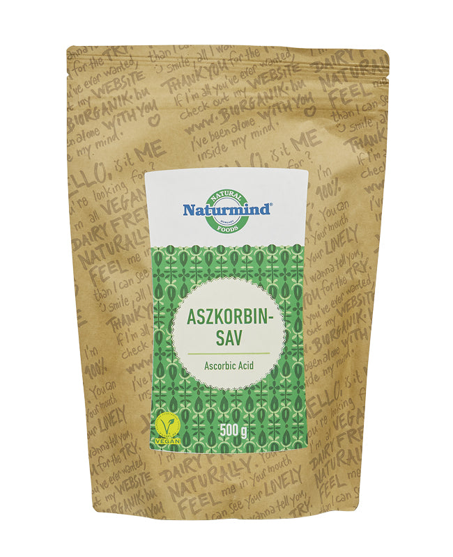 Naturmind kyselina askorbová 500 g