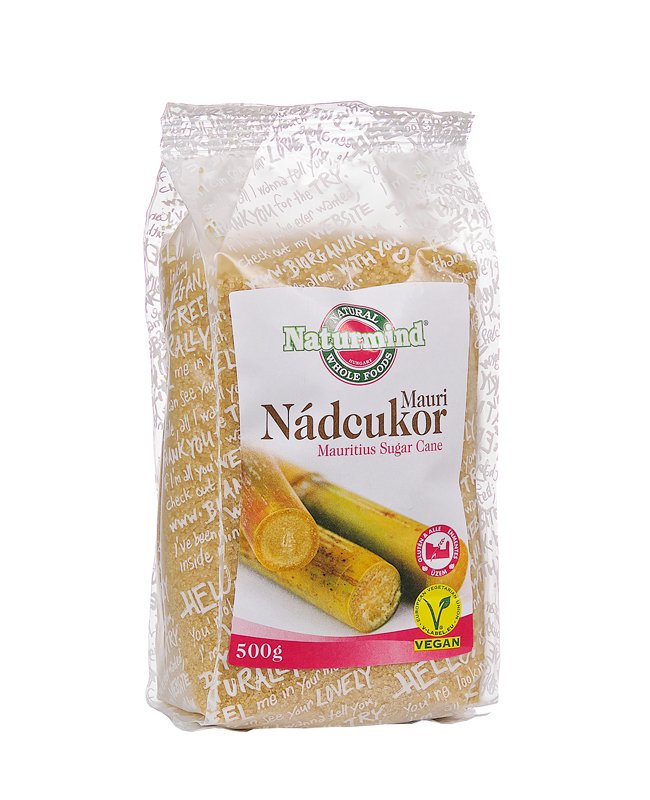 Naturmind trstinový cukor z Maurícia  500 g - 33784