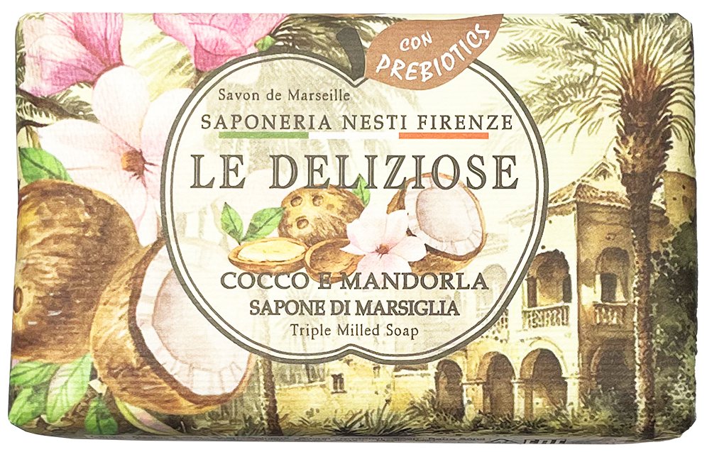Nesti Dante  kokosovo-mandľové mydlo 150 g - 93404