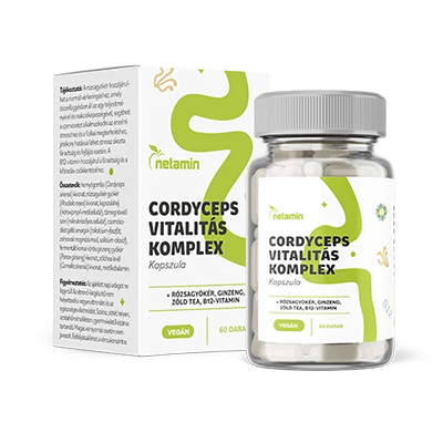 Netamin cordyceps vitality komplex 60 kapsúl