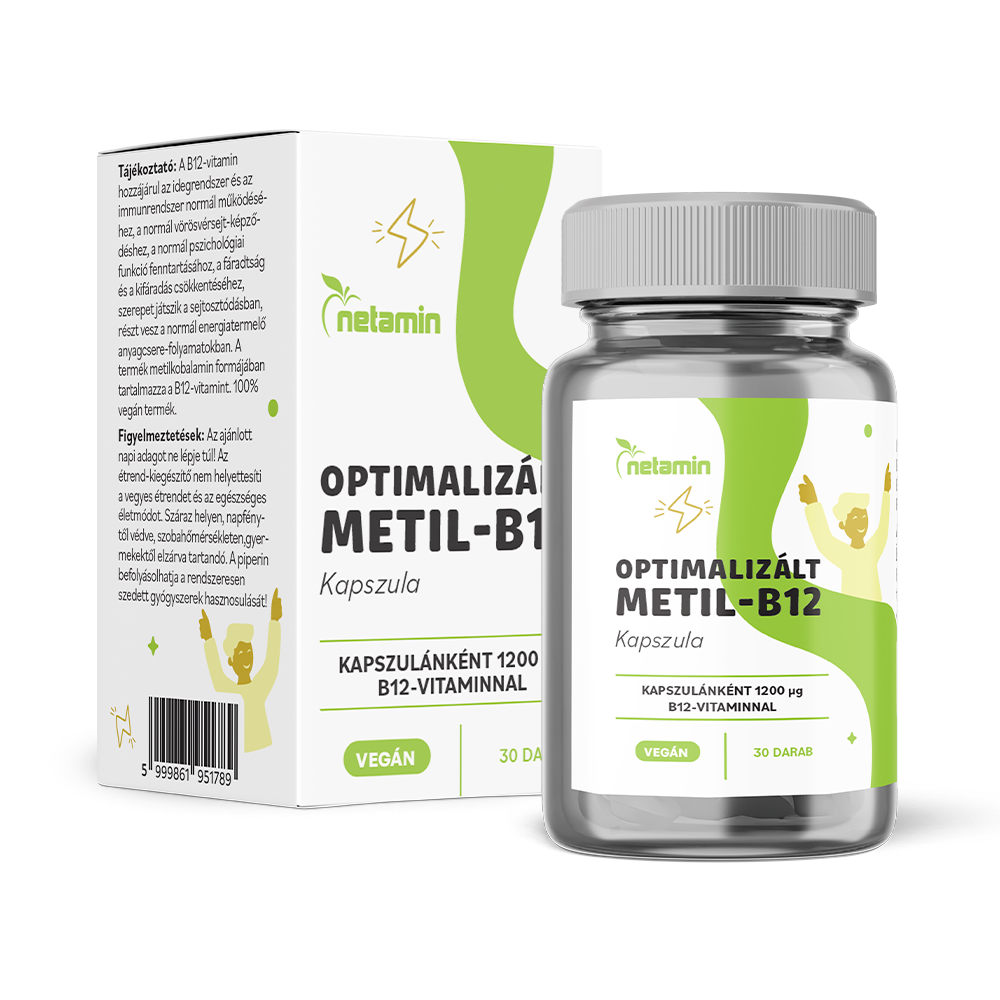 Netamín optimalizovaný methyl-b12 kapsuly 30