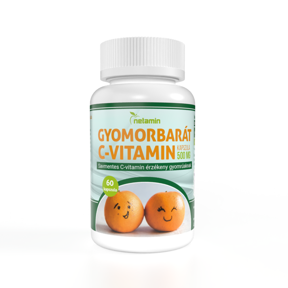 Netamin pre žalúdok 60 kapsúl vitamínu C