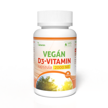 Netamín vegánsky vitamín d3 kapsule 30