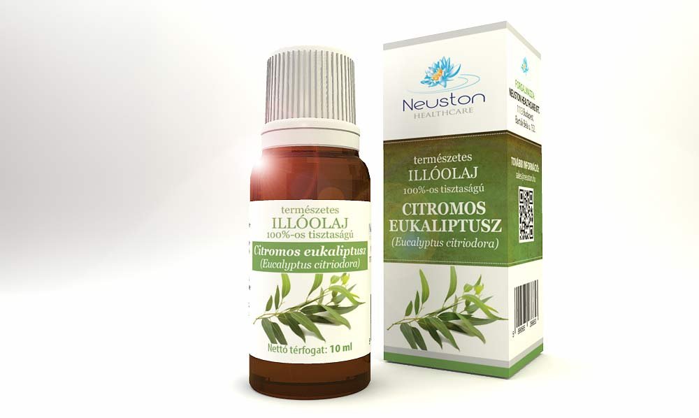 Neuston prírodný esenciálny olej citrón eukalyptus 10 ml - 85433