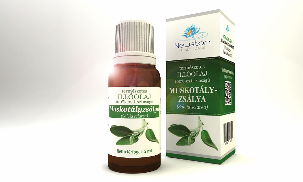 Neuston prírodný esenciálny olej muškátová šalvia  5 ml - 85441