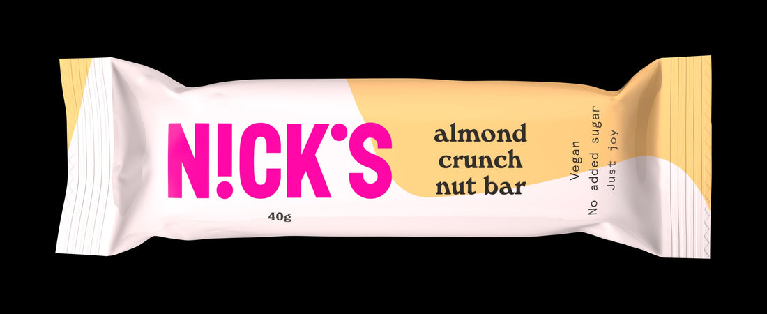 Nicks vegánska mandľová tyčinka 40 g - 88302