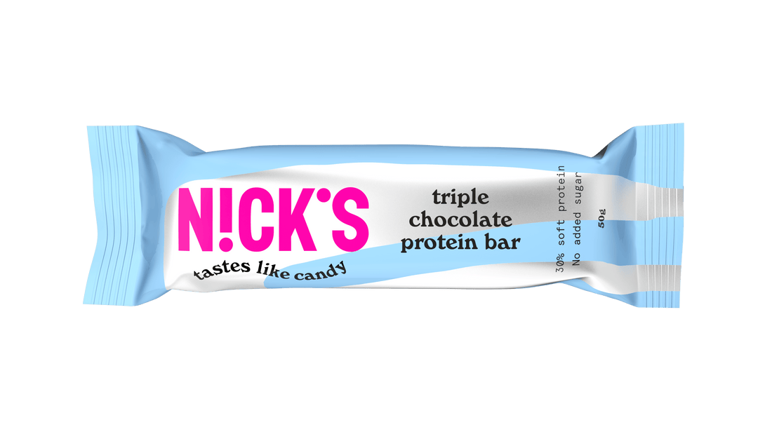 Nicks proteínová tyčinka trojitá čokoláda 50 g - 95856