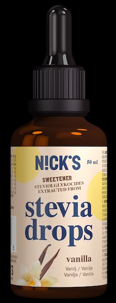 Nicks vanilkové kvapky so stéviou 50 ml - 87047