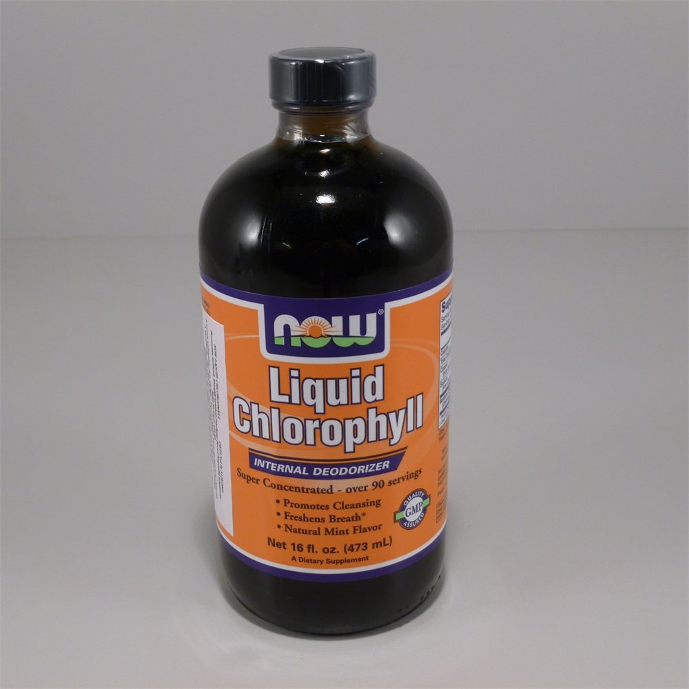 Now   tekutý chlorofyl s mätovou príchuťou 473 ml - 38815
