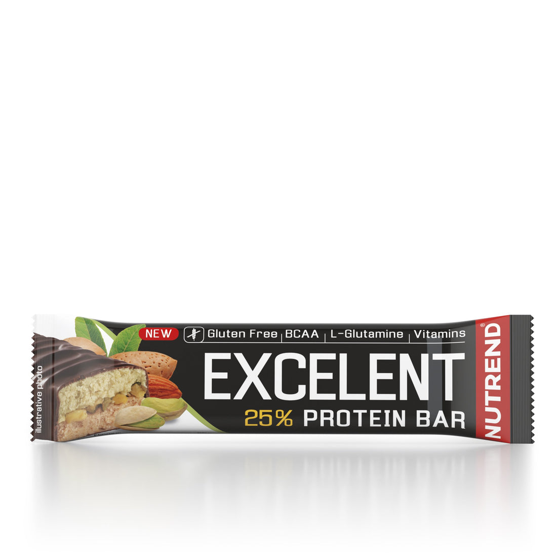 Nutrend excelent proteínová tyčinka mandle pistácie 85 g - 90033