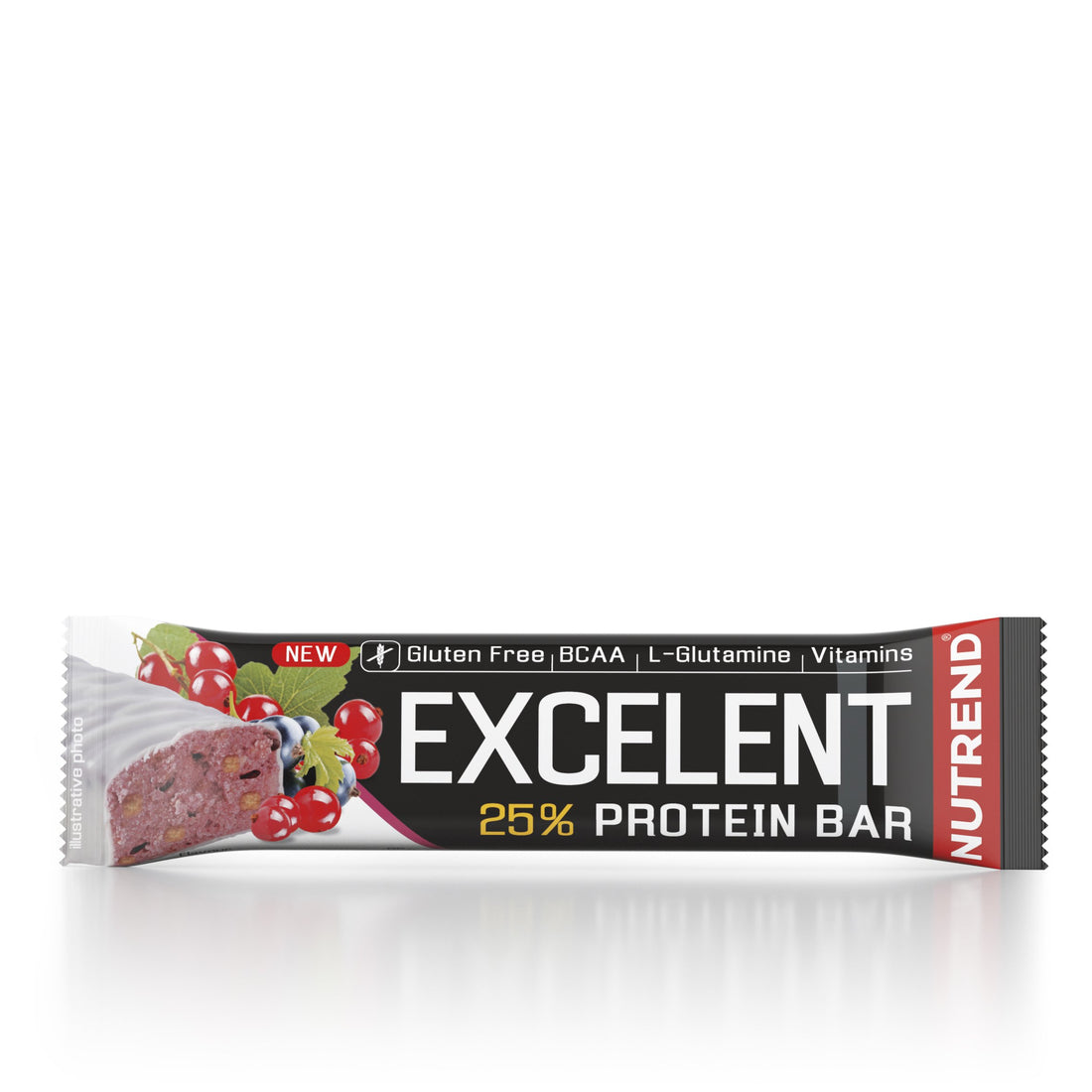 Nutrend excelent proteínová tyčinka čierne ríbezle čučoriedky 85 g - 90034