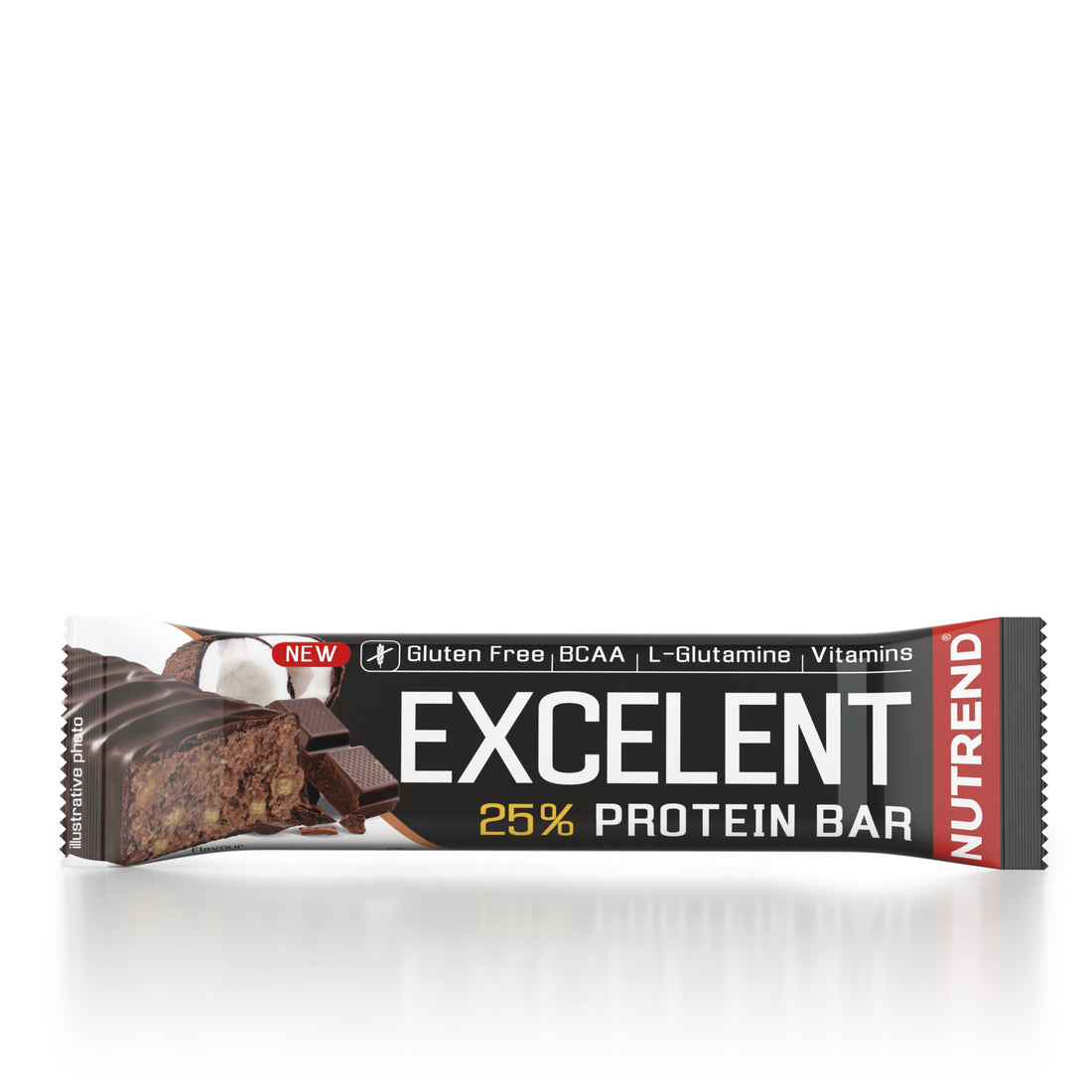 Nutrend excelent proteínová tyčinka čokoláda kokos 85 g - 90035