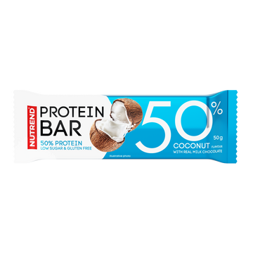 Nutrend proteínový kúsok 50% kokos 50 g