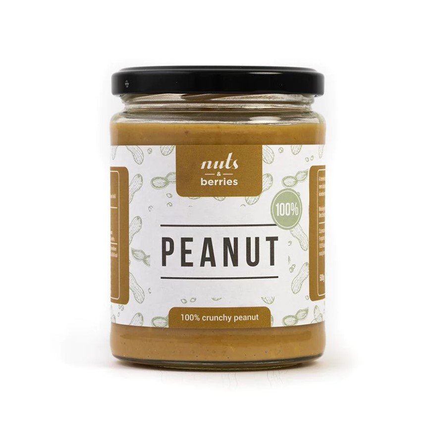 NUTS&BERRIES 100% arašidový krém 500 g