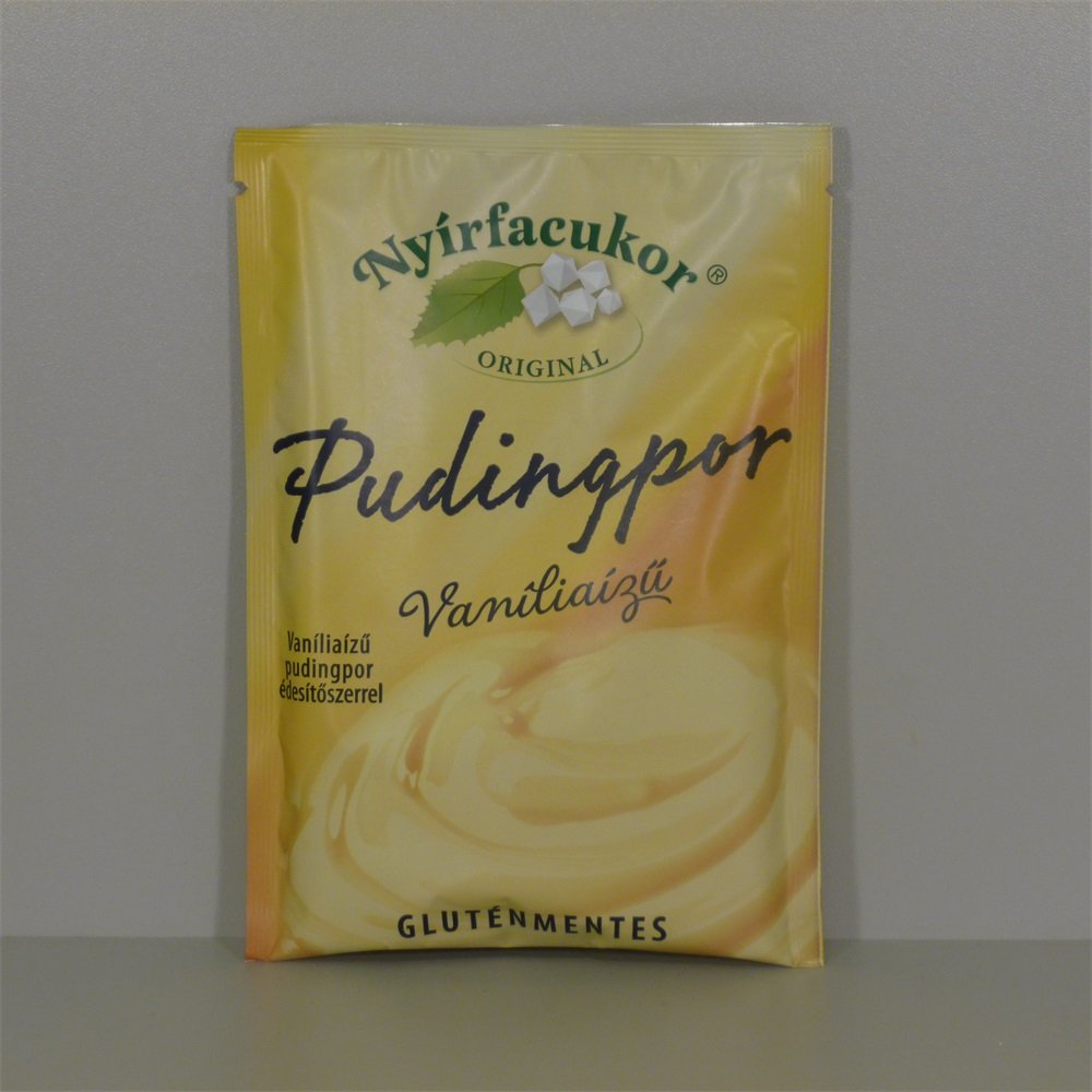 Nyírfacukor   bezlepkový vanilkový puding v prášku 80 g - 42288
