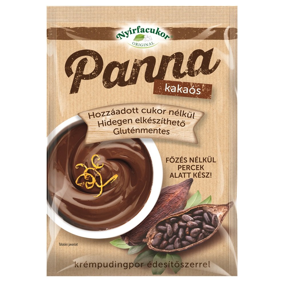  Nyírfacukor panna studený čokoládový puding 50 g - 50064