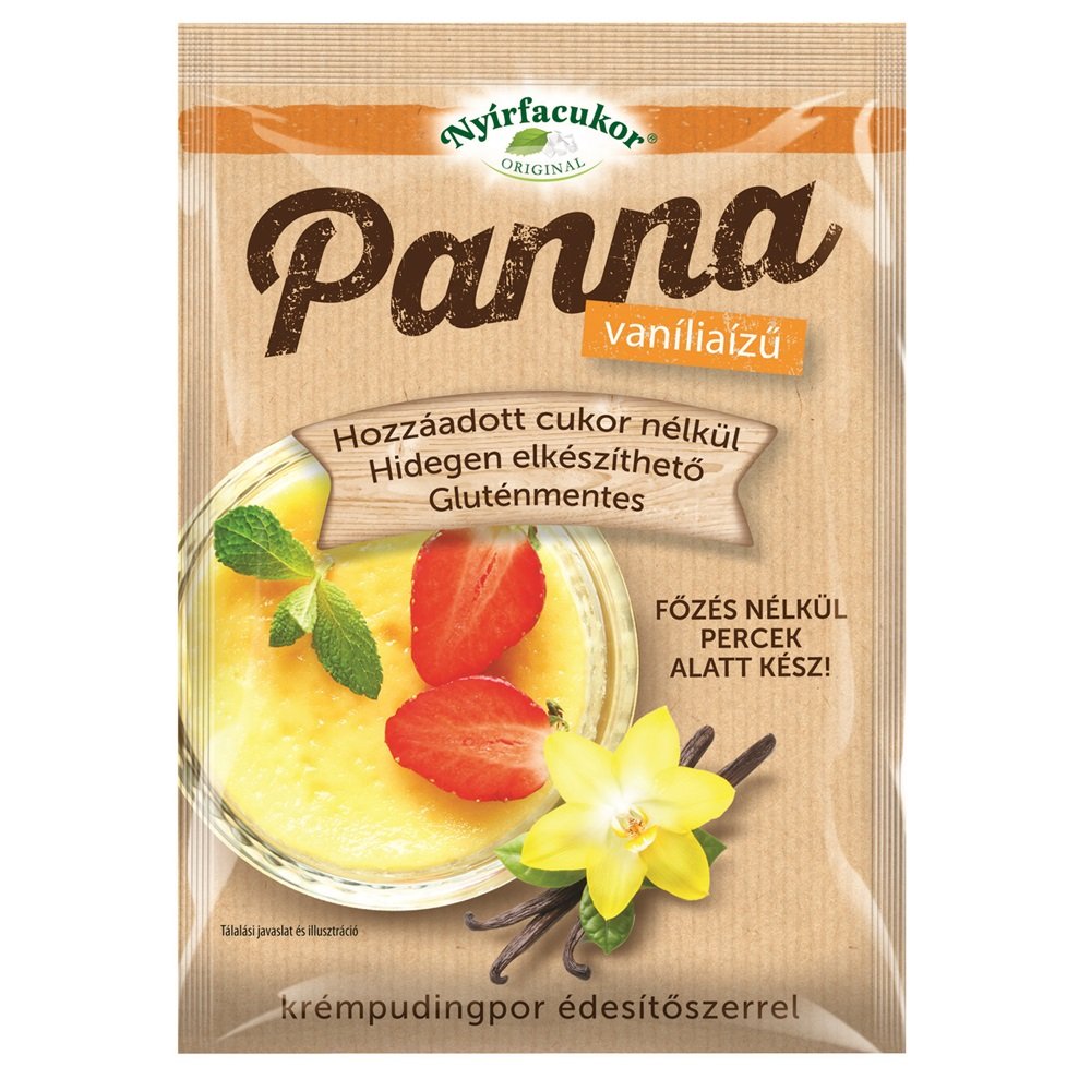 Nyírfacukor panna studený puding vanilkový 50 g - 50065