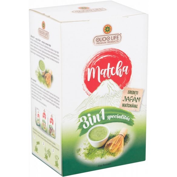 Oligo life matcha 3v1 čaj 96 g - 81764