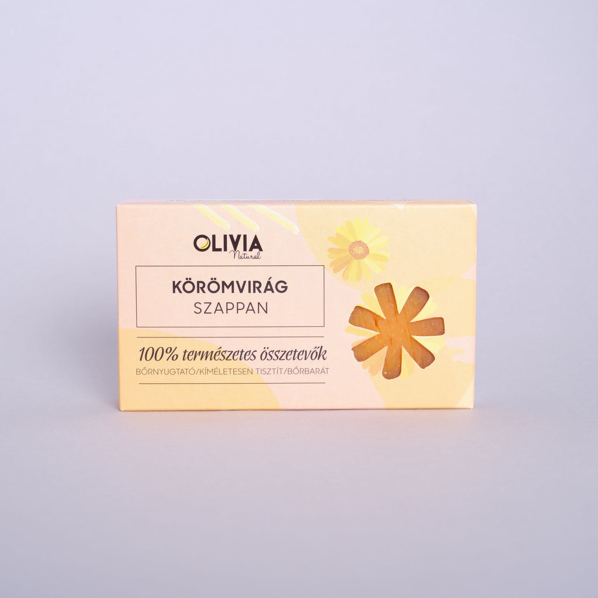 Olivia Prírodné nechtíkové mydlo 110 g - 91119