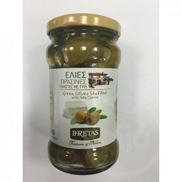 Olivové prúty plnené zeleným tukom 314 ml