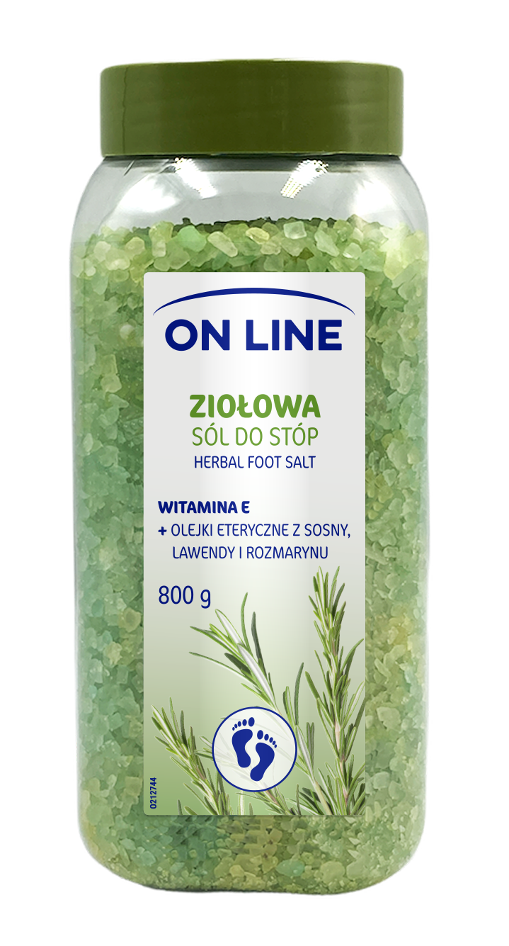 On Line soľ na nohy 800 g - 94745