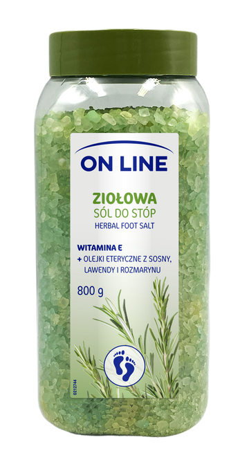 On Line soľ na nohy 800 g - 94745