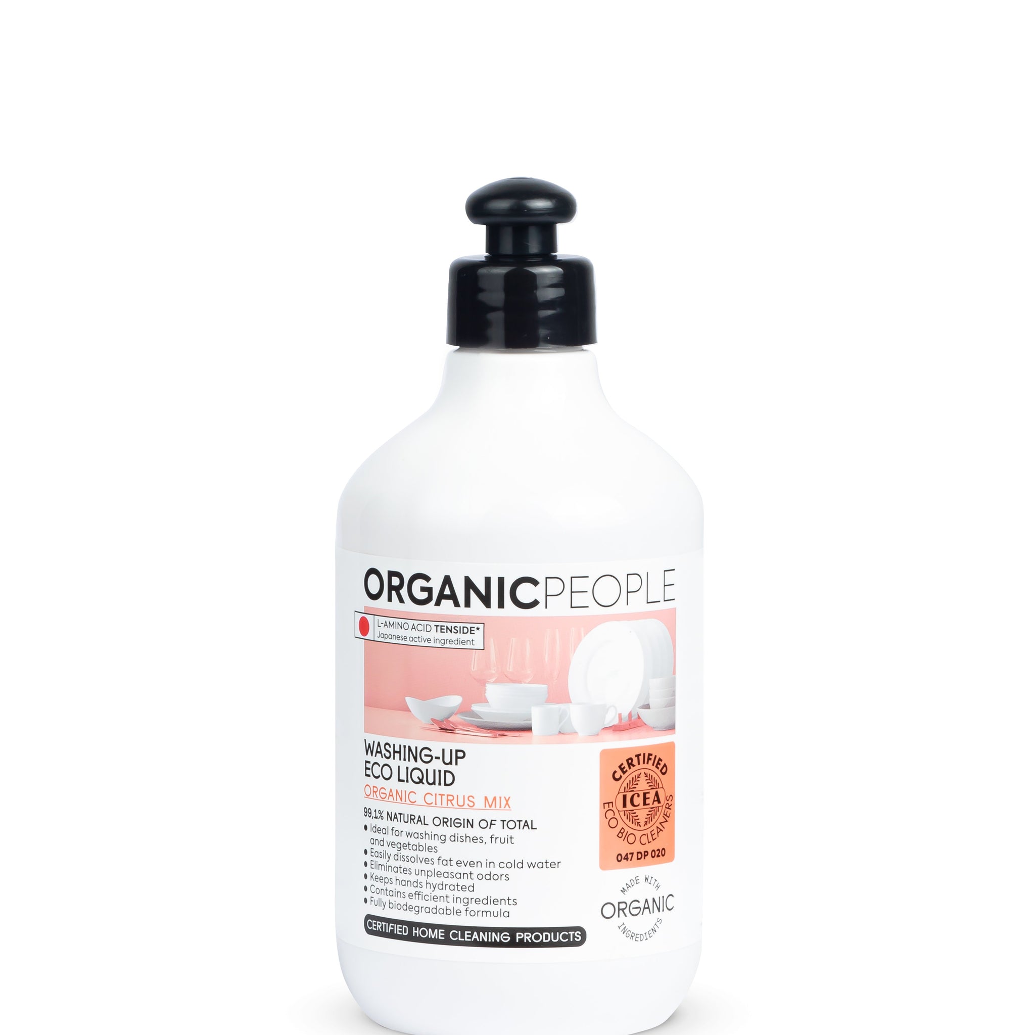 Organic People organický výplach s organickým citrónom a sicílskym pomarančom 1000 ml - 92643