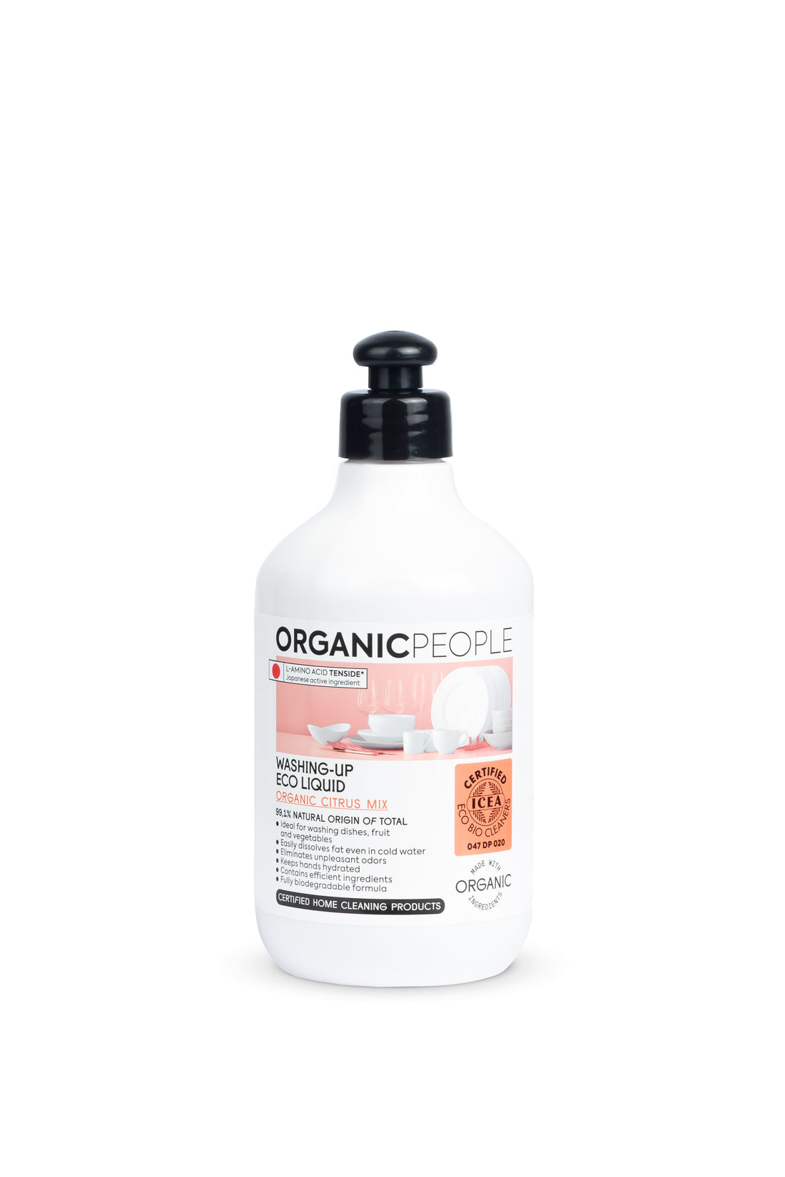 Organic People organický výplach s organickým citrónom a sicílskym pomarančom 1000 ml - 92643