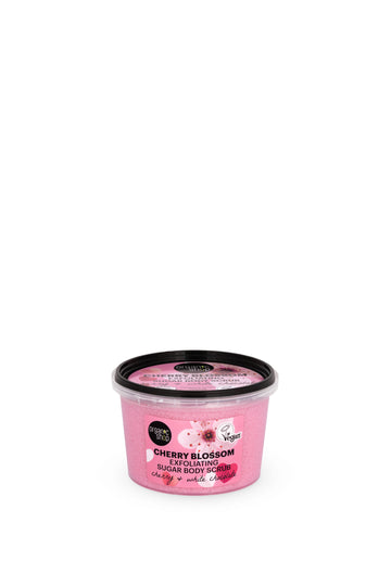 Organic Shop organický cukrový telový peeling s čerešňami a bielou čokoládou 250 ml - 96014