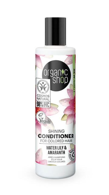 Organic Shop organický kondicionér na lesk s leknom a amarantom 280 ml - 90478